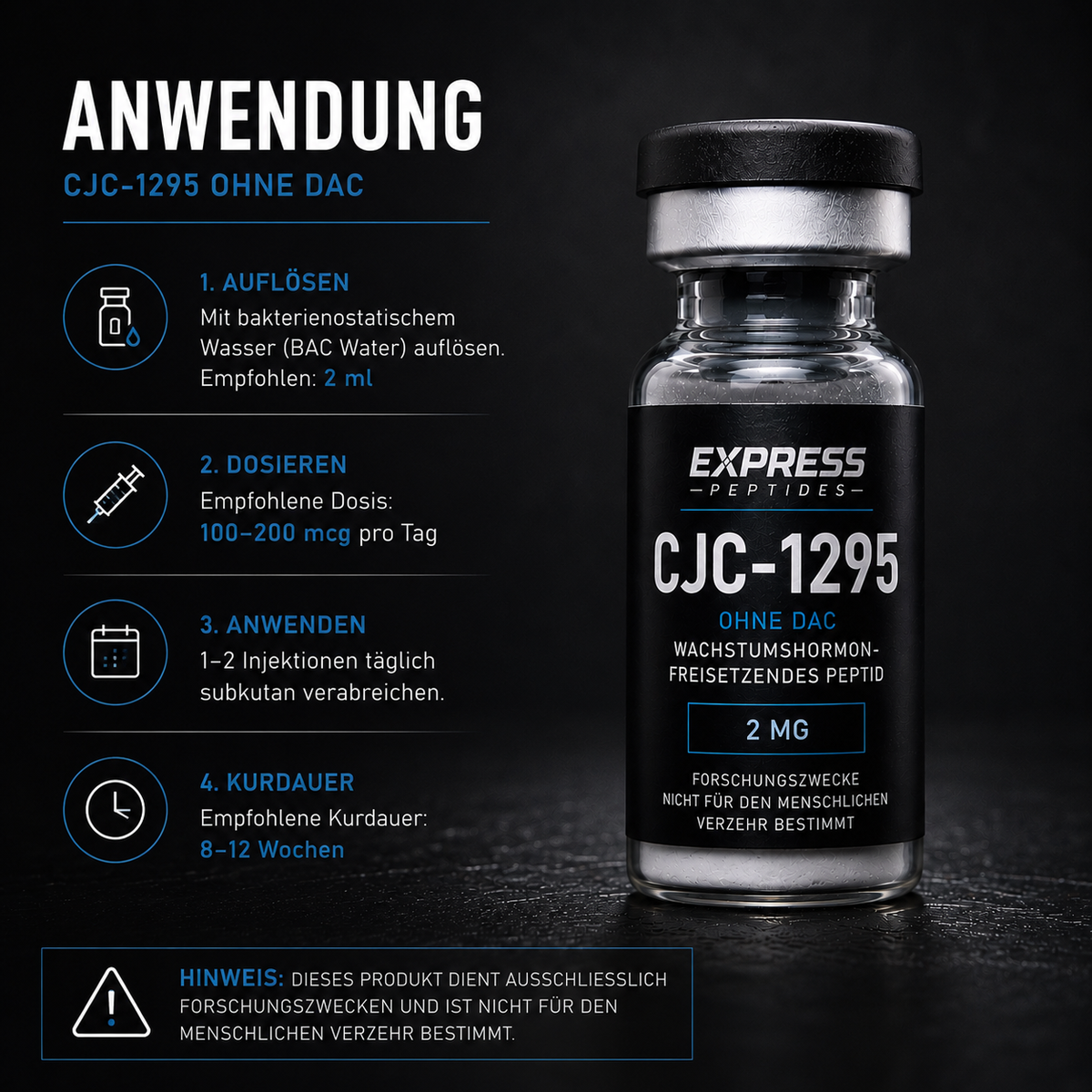 CJC-1295 Peptide 2MG