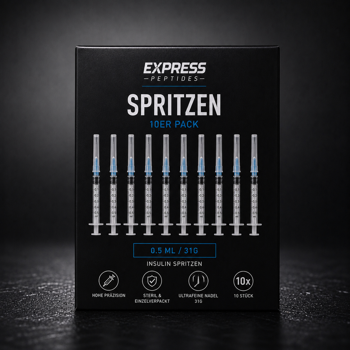 Insulin Spritzen 0,5ml - 10 Stück