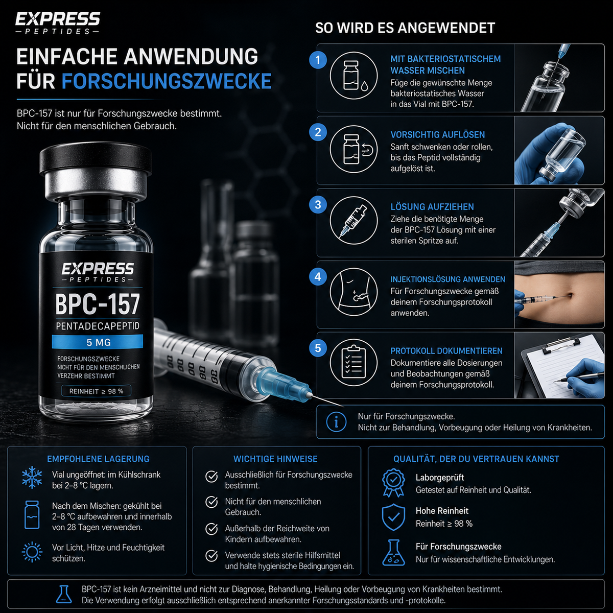 BPC-157 Peptide 5MG